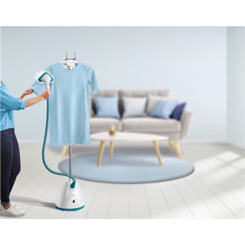 TEFAL Garment Steamer Pro Style One IT2460E0 Handheld, 1800 W, 1.5 L, 37 g/min, White/Blue