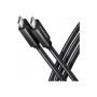 BUCM32-CM05AB AXAGON SPEED + USB-C, USB 20Gbps Cable, 0.5 m , BUCM32-CM05AB , USB Type-C to USB Type-C