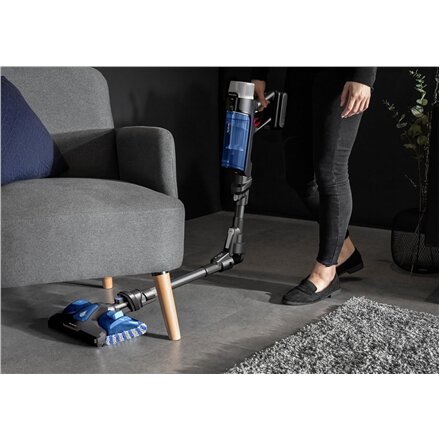 TEFAL Vacuum Cleaner , TY20C7 X-force Flex Aqua , Cordless operating , 250 W , Black/Blue