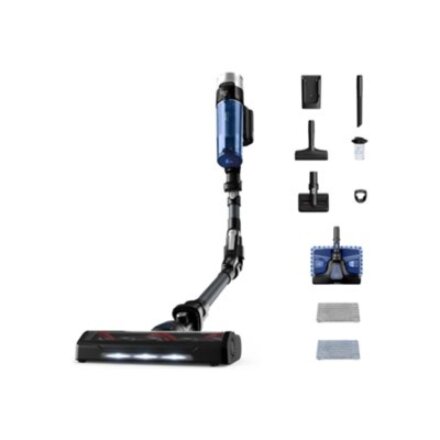 TEFAL Vacuum Cleaner , TY20C7 X-force Flex Aqua , Cordless operating , 250 W , Black/Blue