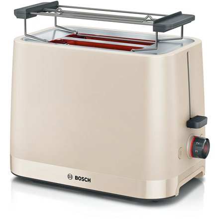 Bosch Compact Toaster , TAT3M127 MyMoment , Number of slots 2 , Housing material Plastic , Beige