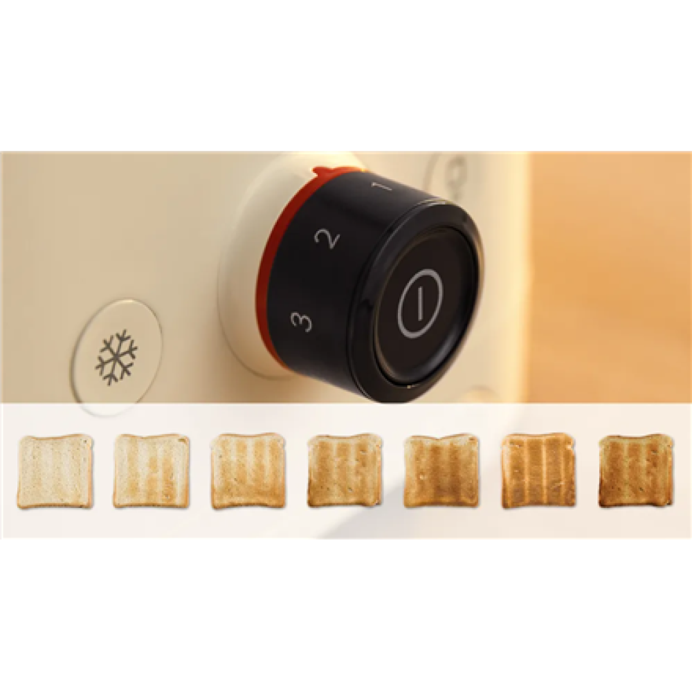 Bosch Compact Toaster , TAT3M127 MyMoment , Number of slots 2 , Housing material Plastic , Beige