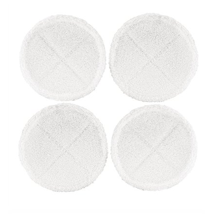 Bissell , SpinWave Pads - 4 x Soft , White