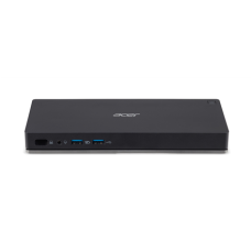 Acer USB TYPE-C Docking Station II - EU Power Cord, Black , Ethernet LAN (RJ-45) ports 1 , USB 3.0 (3.1 Gen 1) ports quantity 2