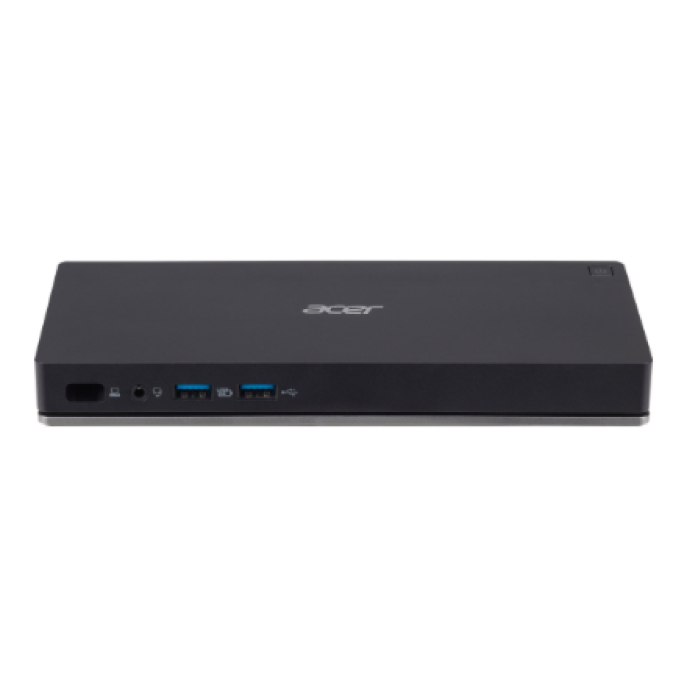 Acer USB TYPE-C Docking Station II - EU Power Cord, Black , Ethernet LAN (RJ-45) ports 1 , USB 3.0 (3.1 Gen 1) ports quantity 2