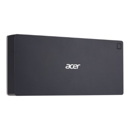 Acer USB TYPE-C Docking Station II - EU Power Cord, Black , Ethernet LAN (RJ-45) ports 1 , USB 3.0 (3.1 Gen 1) ports quantity 2 , 60 W