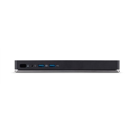 Acer USB TYPE-C Docking Station II - EU Power Cord, Black , Ethernet LAN (RJ-45) ports 1 , USB 3.0 (3.1 Gen 1) ports quantity 2 , 60 W