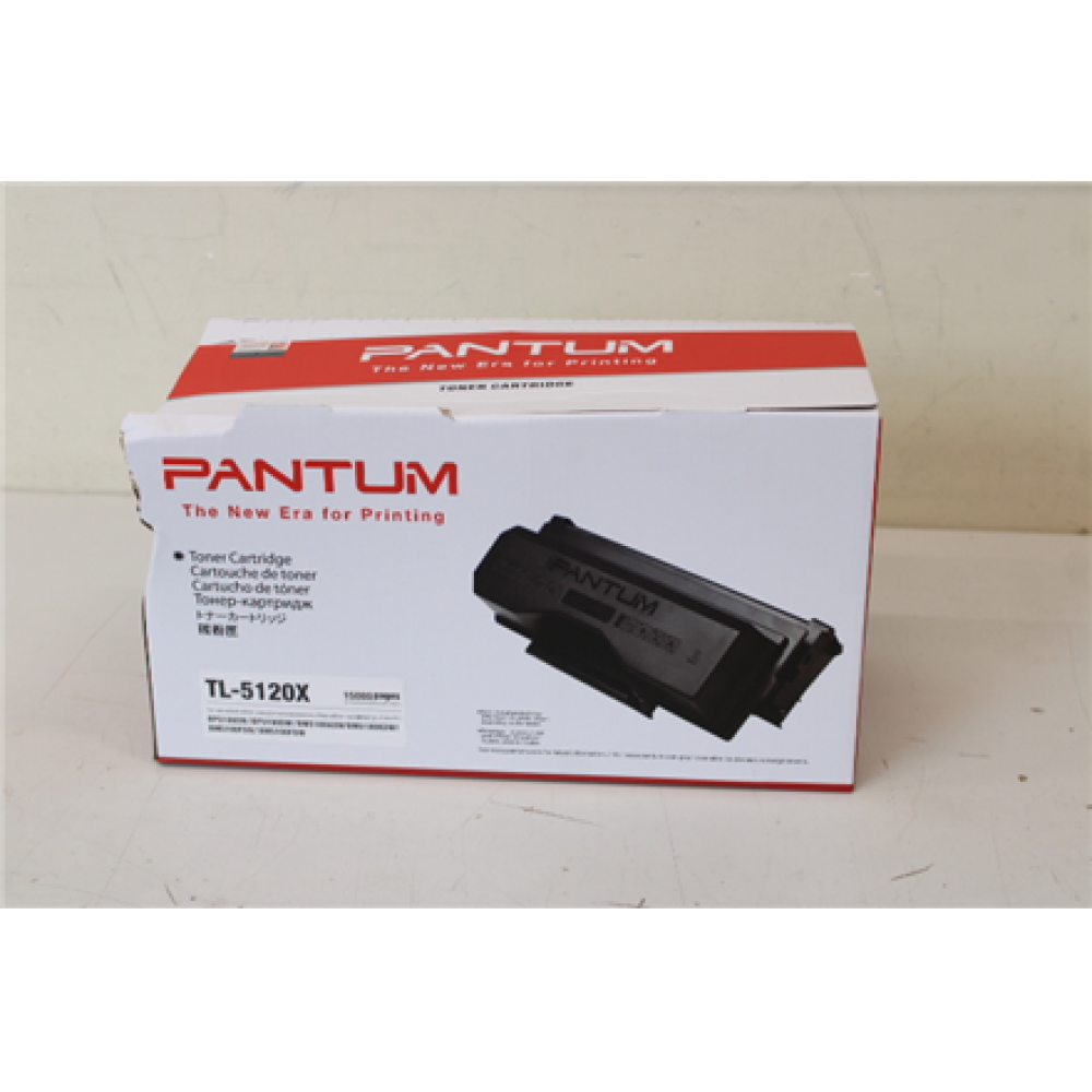 SALE OUT. Toner for laser printers, 15000 pages. Pantum TL-5120X Black , Pantum DAMAGED PACKAGING