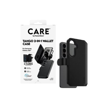 CARE by PanzerGlass Tango 2-in-1 Wallet Case w. Qi Samsung New Galaxy S26 Plus , PanzerGlass