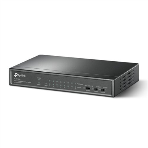 TP-LINK , Switch , TL-SF1009P , Unmanaged , Desktop , 10/100 Mbps (RJ-45) ports quantity 9 , PoE+ ports quantity 8 , Power supply type External
