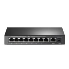 TP-LINK , Switch , TL-SF1009P , Unmanaged , Desktop , 10/100 Mbps (RJ-45) ports quantity 9 , 1 Gbps (RJ-45) ports quantity , SFP ports quantity , PoE ports quantity , PoE+ ports quantity 8 , Power supply type External , month(s)