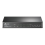 TP-LINK , Switch , TL-SF1009P , Unmanaged , Desktop , 10/100 Mbps (RJ-45) ports quantity 9 , PoE+ ports quantity 8 , Power supply type External