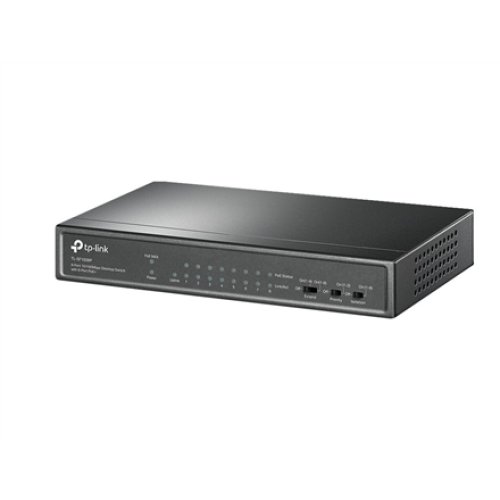 TP-LINK , Switch , TL-SF1009P , Unmanaged , Desktop , 10/100 Mbps (RJ-45) ports quantity 9 , PoE+ ports quantity 8 , Power supply type External