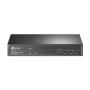 TP-LINK , Switch , TL-SF1009P , Unmanaged , Desktop , 10/100 Mbps (RJ-45) ports quantity 9 , PoE+ ports quantity 8 , Power supply type External