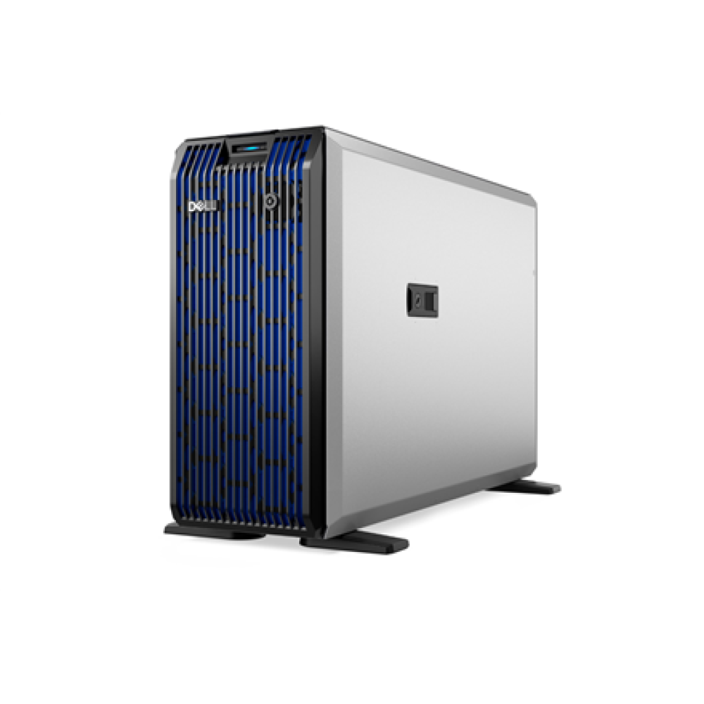 Dell PowerEdge , T360 , Tower , Intel Xeon 6 , 1 , 6315P , 4 , 4 , 2.8 GHz , 1x16GB/1x2TB , Up to 8 x 3.5 , Hot-swap drive bays , PERC H355 , iDRAC9 Enterprise , Power supply 1x700 W , No OS , Warranty Basic NBD, 36 month(s)