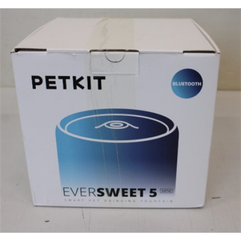 SALE OUT. Petkit P4106 (W5CC) Eversweet 5 Wireless Mini , PETKIT , Smart Pet Drinking Fountain , Eversweet 5 Wireless Mini , Capacity 1 L , Filtering , Material Ceramic , White , UNPACKED, USED, SCRATCHED