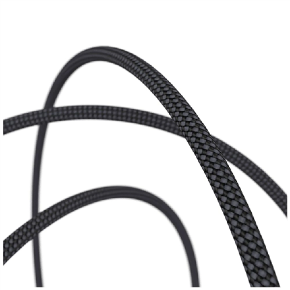 Fixed Braided Cable USB-C/USB-C, 2m, USB4 gen2 20Gbps, 4K 60Hz, 240W , FIXDBP-CC2-GR