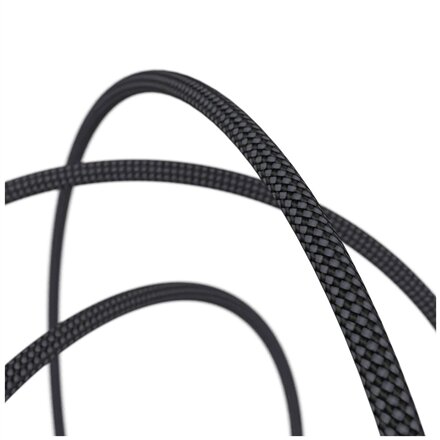 Fixed Braided Cable USB-C/USB-C, 2m, USB4 gen2 20Gbps, 4K 60Hz, 240W , FIXDBP-CC2-GR