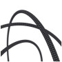 Fixed Braided Cable USB-C/USB-C, 2m, USB4 gen2 20Gbps, 4K 60Hz, 240W , FIXDBP-CC2-GR