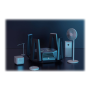 Tri-Band Wireless Wi-Fi 6 Router , Mi AX9000 , 802.11ax , 4804+2402+1148 Mbit/s , 10/100/1000/2500 Mbit/s , Ethernet LAN (RJ-45) ports 5 , Mesh Support Yes , MU-MiMO Yes , No mobile broadband , Antenna type External/Internal , 1 x USB 3.0