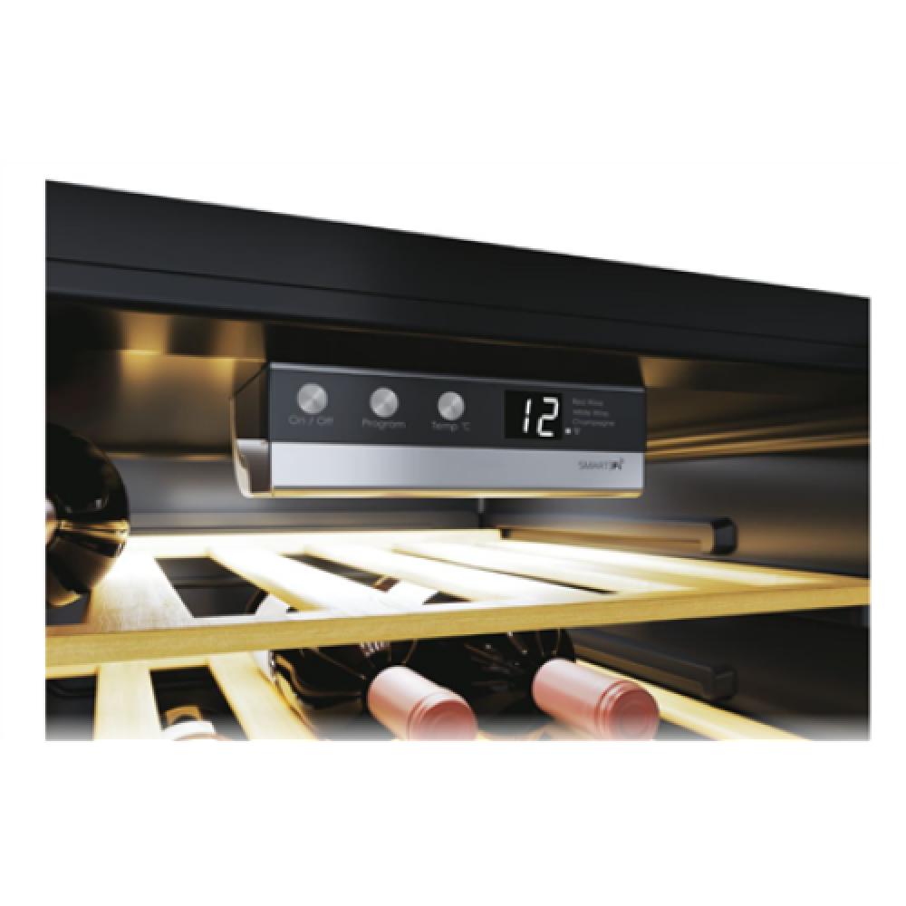 Candy , Wine Cooler , CWC 154 EEL/NF , Energy efficiency class G , Free standing , Bottles capacity 41 , Black
