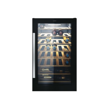 Candy , Wine Cooler , CWC 154 EEL/NF , Energy efficiency class G , Free standing , Bottles capacity 41 , Black