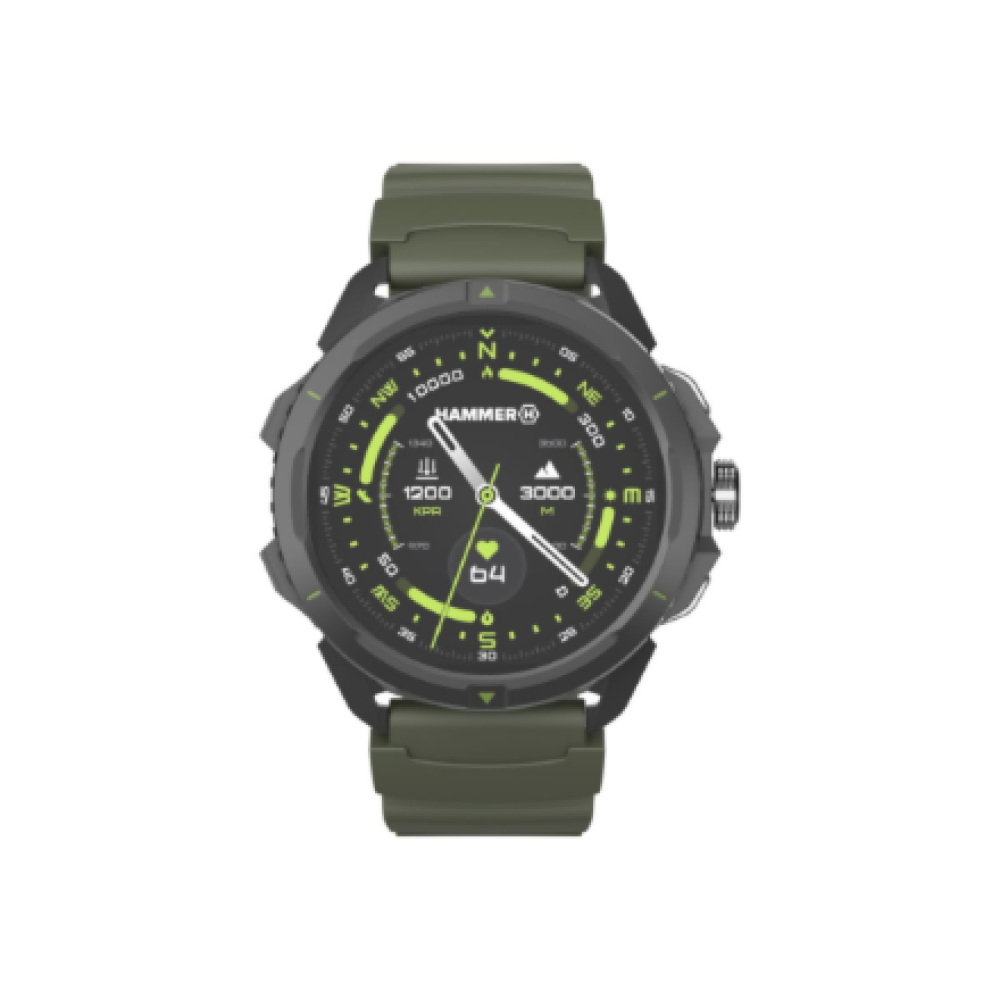 Hammer Watch 2 , Smart watch , AMOLED , 1.5” , Military Edition