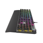 Genesis , THOR 401 RGB , Gaming keyboard , RGB LED light , US , Black/Slate , Wired , 1.6 m