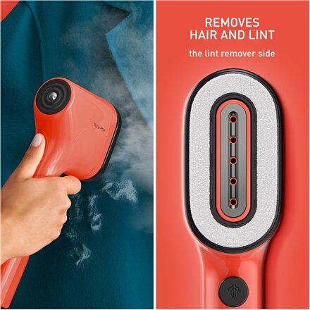 TEFAL Garment Steamer , DT2022E1 Pure POP , Handheld , 1300 W , 0.07 L , 20 g/min , Red