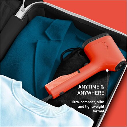 TEFAL Garment Steamer , DT2022E1 Pure POP , Handheld , 1300 W , 0.07 L , 20 g/min , Red
