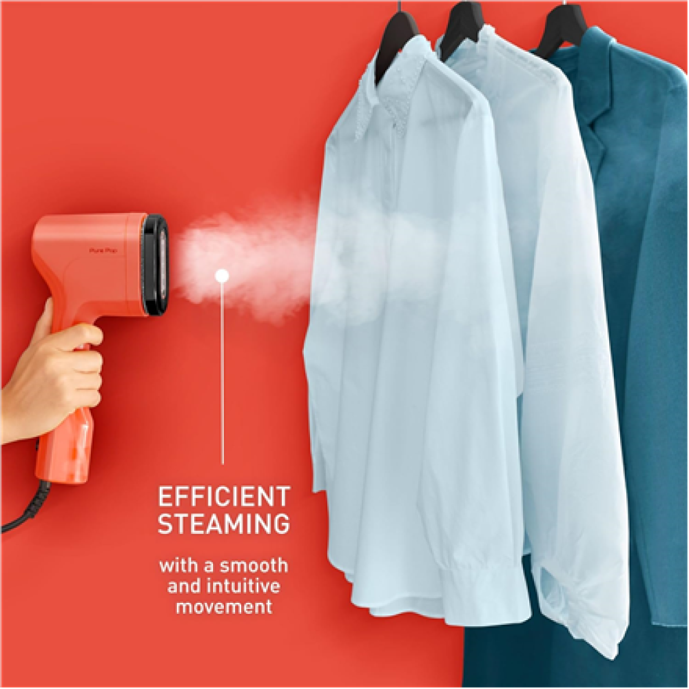 TEFAL Garment Steamer , DT2022E1 Pure POP , Handheld , 1300 W , 0.07 L , 20 g/min , Red