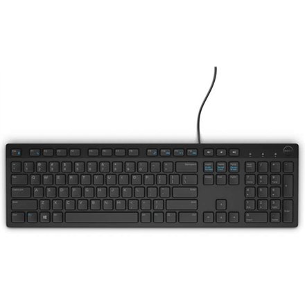 Dell , KB216 RTL Box , Multimedia , Wired , US , Black