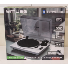 SALE OUT. Muse MT-109 BTOW Hifi Turntable, White , Muse Hifi Turntable , MT-109 BTOW , Bluetooth Out , USED, SCRATCHES ON ALUMINUM PLATE SALE OUT. Muse MT-109 BTOW Hifi Turntable, White , Muse Hifi Turntable , MT-109 BTOW , Bluetooth Out , USED, SCRATCHES ON ALUMINUM PLATE