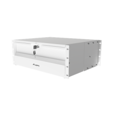 Lanberg AK-2004-S , 19 Drawer 4U, max load capacity up to 90 kg, 4 point assembly , 48.26 x 36 x 17.6 cm , Gray