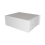 Lanberg AK-2004-S , 19 Drawer 4U, max load capacity up to 90 kg, 4 point assembly , 48.26 x 36 x 17.6 cm , Gray