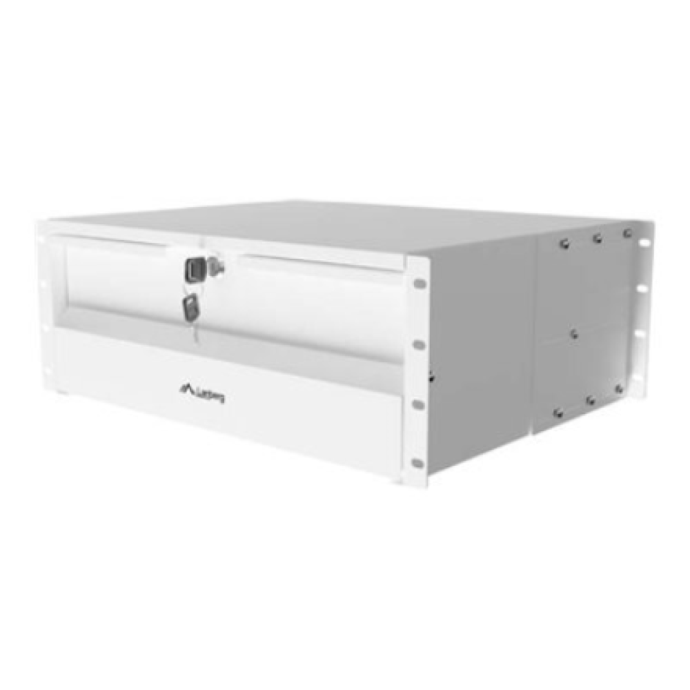 Lanberg AK-2004-S , 19 Drawer 4U, max load capacity up to 90 kg, 4 point assembly , 48.26 x 36 x 17.6 cm , Gray