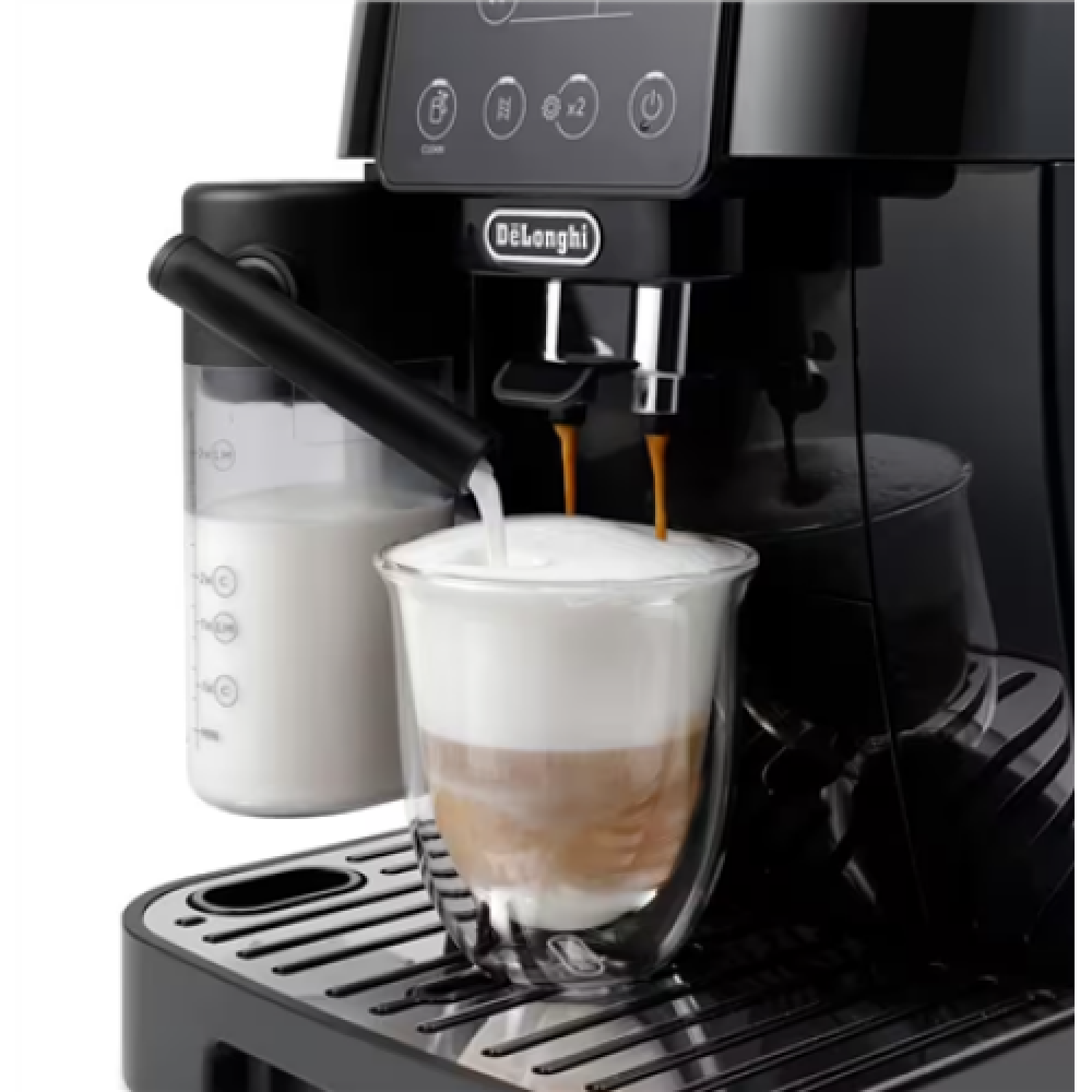 Delonghi , Coffee Maker , ECAM 220.60.B Magnifica Start , Pump pressure 15 bar , Built-in milk frother , Fully Automatic , 1450 W , Black