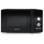 Gorenje , MO20A3BH , Microwave Oven , Free standing , 800 W , Convection , Black