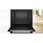 Bosch Oven , HBA272BB3 , 71 L , Electric , Pyrolysis/Hydrolytic , Touch control , Height 59.5 cm , Width 59.4 cm , Black