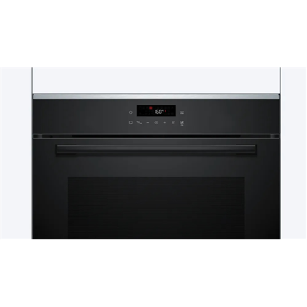 Bosch Oven , HBA272BB3 , 71 L , Electric , Pyrolysis/Hydrolytic , Touch control , Height 59.5 cm , Width 59.4 cm , Black