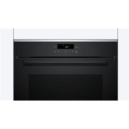 Bosch Oven , HBA272BB3 , 71 L , Electric , Pyrolysis/Hydrolytic , Touch control , Height 59.5 cm , Width 59.4 cm , Black
