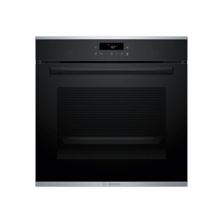 Bosch Oven , HBA272BB3 , 71 L , Electric , Pyrolysis/Hydrolytic , Touch control , Height 59.5 cm , Width 59.4 cm , Black