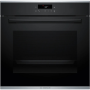 Bosch Oven , HBA272BB3 , 71 L , Electric , Pyrolysis/Hydrolytic , Touch control , Height 59.5 cm , Width 59.4 cm , Black