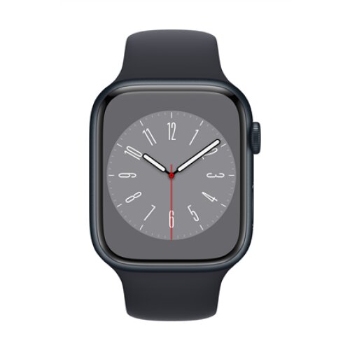 Apple Watch Series 8 GPS + Cellular MNK43EL/A Smart watches GPS (satellite) Retina LTPO OLED Touchscreen 45mm Waterproof Bluetooth Midnight Wi-Fi