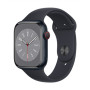 Apple Watch Series 8 GPS + Cellular MNK43EL/A Smart watches GPS (satellite) Retina LTPO OLED Touchscreen 45mm Waterproof Bluetooth Midnight Wi-Fi