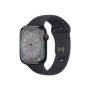 Apple Watch Series 8 GPS + Cellular MNK43EL/A Smart watches GPS (satellite) Retina LTPO OLED Touchscreen 45mm Waterproof Bluetooth Midnight Wi-Fi