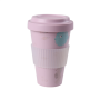 Stoneline , Awave Coffee-to-go cup , 21956 , Capacity 0.4 L , Material Silicone/rPET , Rose