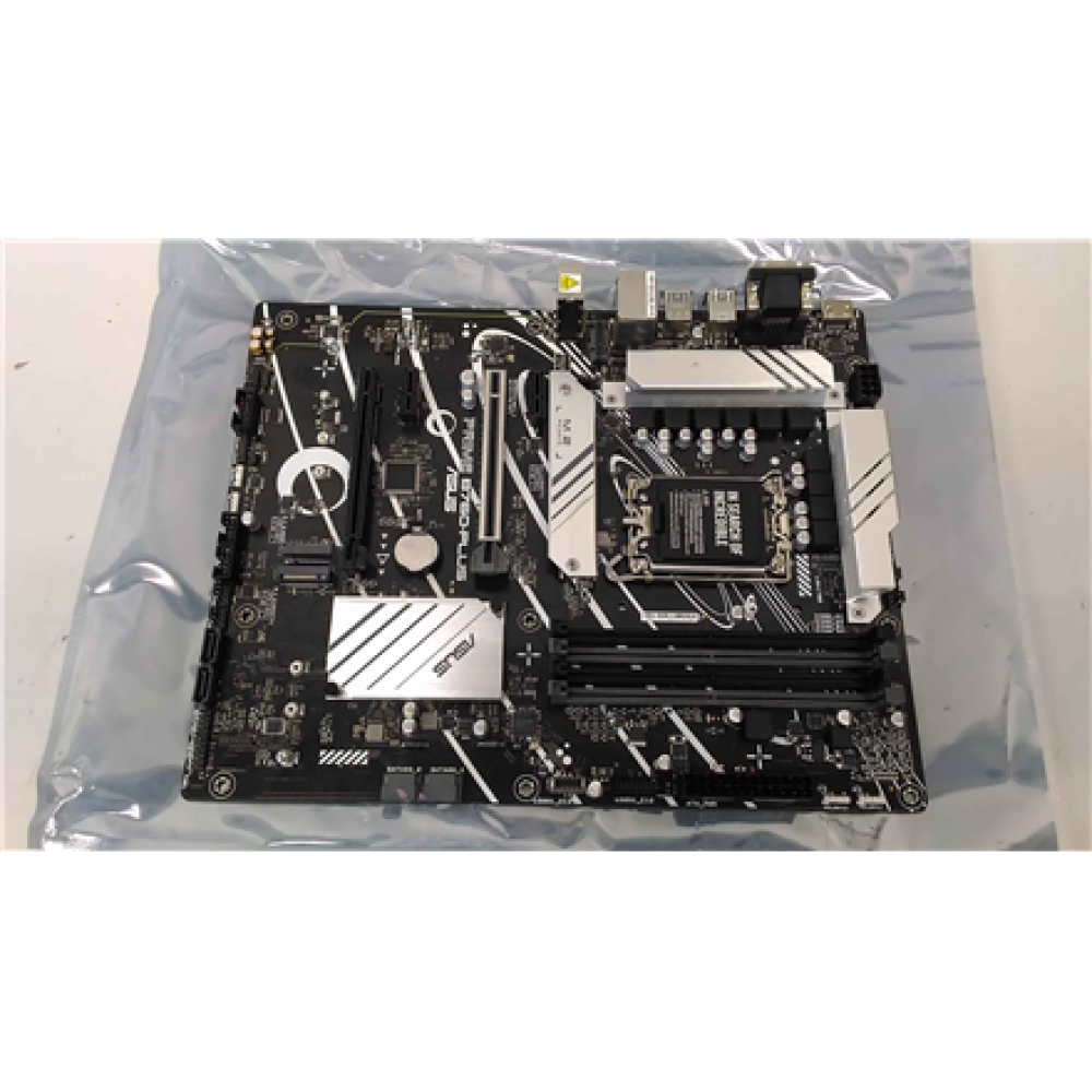 SALE OUT. ASUS PRIME B760-PLUS , Asus PRIME B760 PLUS , Processor family Intel , Processor socket LGA1700 , DDR5 , Number of SATA connectors 4 , USED, REFURBISHED, WITHOUT ORIGINAL PACKAGING AND ACCESSORIES, ONLY BACKPANEL INCLUDED