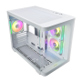 FSP Case , S380 , White , Mid Tower , Power supply included No