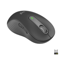 Logitech Signature M650 L Left Wireless Mouse, RF Wireless + Bluetooth, 2000 DPI, Graphite , Logitech